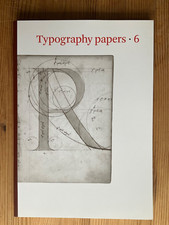 Typography Papers 6 VG | Graphic Design Type Specimen University Reading Hyphen