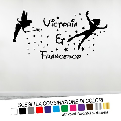 Adesivo murale cameretta - adesivo, peter