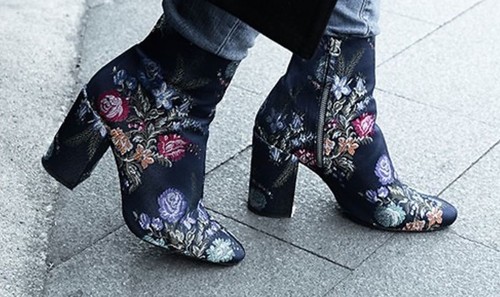 Zara stivaletto blu - zara,