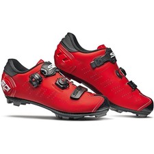 Scarpe MTB SIDI DRAGON 5 SRS - colore opaco 41,5 rosso opaco/nero
