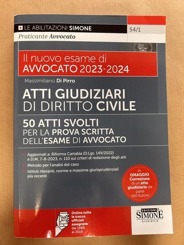 Atti giudiziari svolti diritto