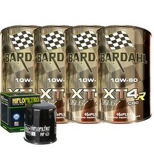 Kit Tagliando Olio Bardahl XT4R 10W60 Filtro Per Arctic Cat 400 TRV Core 2013