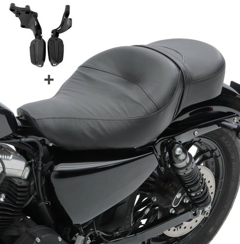 Sella biposto per harley - per,