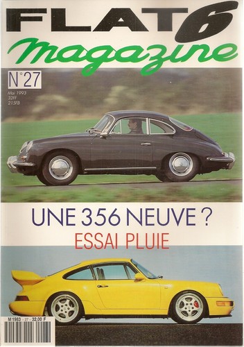 Flat porsche 356 - flat, 27