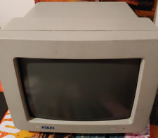 Atari SM124 (monitor monocromatico serie Atari ST) + cavo alimentazione e monitor works 16bit
