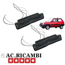 Coppia Fanale Luce Targa Posteriore Per Fiat Panda 141 127 III Croma 1991-1995