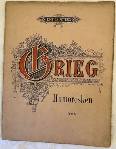 Edvard grieg humoresken opera - grieg,