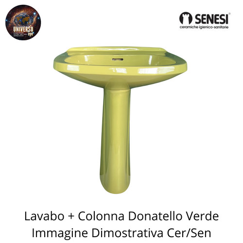 Lavabo colonna verde - +,