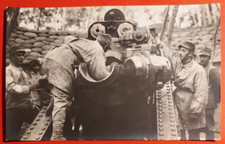 CARTOLINA WW1 TERZO OBICE 305 PROIETTILE ... ( F 10 )