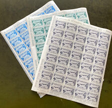 1961 Repubblica Gronchi 3 valori nuovi fogli completi splendidi spl