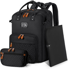 Zaino Mamma Grande Capacità Fasciatoio Multifunzione Impermeabile Borsa Neonato 