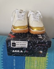 Agla F/40 misura 43,5 scarpini calcio a 5 outdoor mai usati