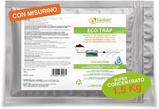 ECO-TRAP Septic Tank 1,5 Kg - Enzimi per Fosse Biologiche Con Dosatore - Attivat