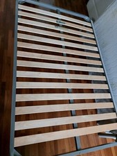 Rete a doghe in legno e Materasso memory foam dimensioni: 120×190 cm.