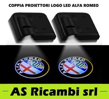 PROIETTORI LOGO LED ALFA ROMEO SOTTOPORTA A BATTERIA