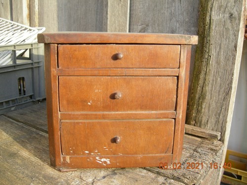 Antico cassettone modellino - ,