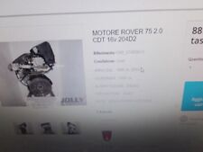 MOTORE NO CAMBIO ROVER 75 2000 DIESEL (204D2)