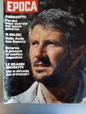 EPOCA 1974, Indice nelle foto