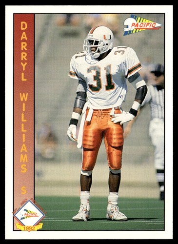 1992 pacific darryl williams - 1992,