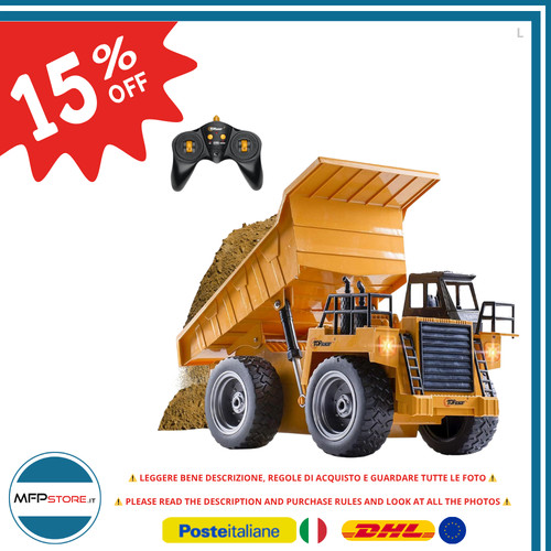 Camion ribaltabile top race - ribaltabile, rc