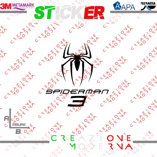 Adesivo sticker spiderman - adesivo,