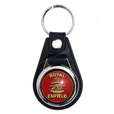 ROYAL ENFIELD FAUX LEATHER KEY