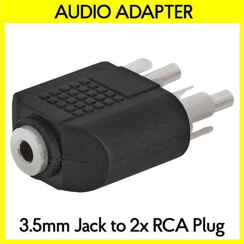 Sdoppiatore spina rca - spina, jack
