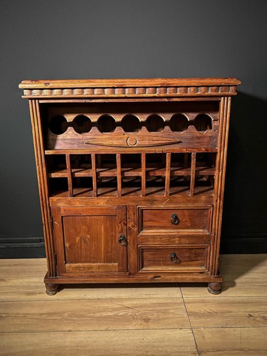Antica credenza portabottiglie - antica,