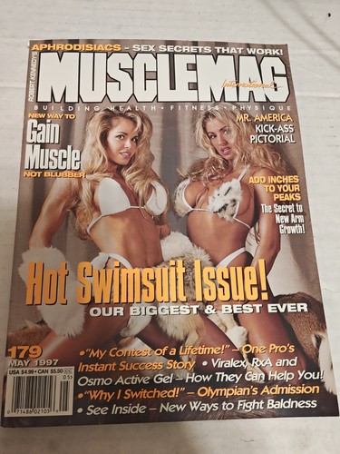 Musclemag may 1997 - may, w/