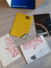 Fiat  124 sport coupe1400 e 1600 brochure  manuale non datata testo italiano 