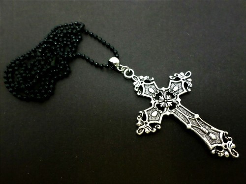 Collana catena sfera nera - sfera,