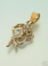 Segno zodiacale Vergine  zodiaco ciondolo oro 18kt  per collana oro 750/1000