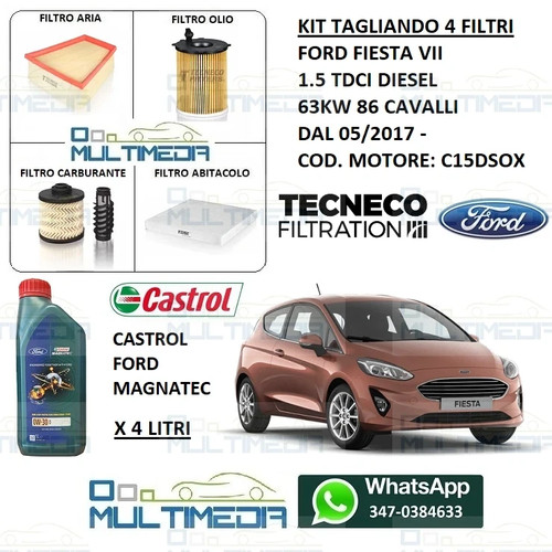 Kit tagliando filtri - 4,