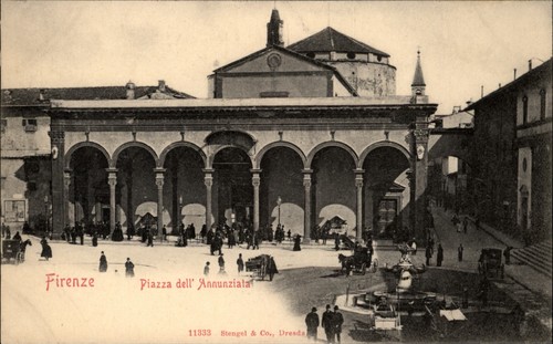 Piazza dell annunziata - dell'annunziata, firenze