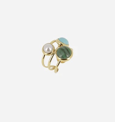 Anello acciaio gobi - anello,
