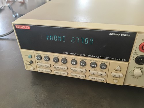 Keithley 2700 multimètre data - 2700,