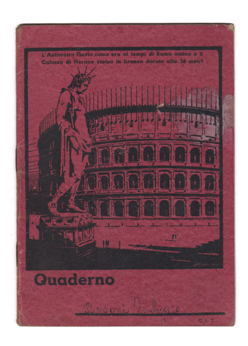 Quaderno vintage scuola - quaderno,