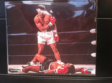 Foto a colori firmata Muhammad Ali 8x10 con cacao (