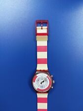 orologio swatch vintage NAVY BERRY SCR100