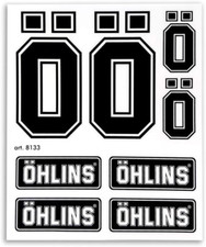 8133 Kit Adesivo Ohlins per