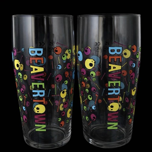 Beavertown pint glasses - beavertown, x