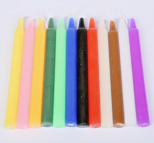 Set candele colorate - set,