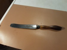ANTICO COLTELLO DA TAVOLA STROMA HILVESRUM PRIMI 900 MANICO IN OSSO LUNGHEZZA 21