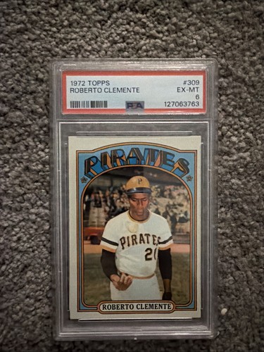 1972 topps roberto clemente - topps,