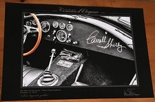 Poster Carol Shelby Cobra auto