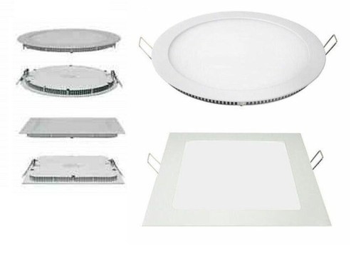 Faretto led pannello slim - pannello, 3w