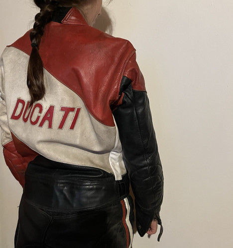 Tuta pelle moto dainese ducati - tuta,