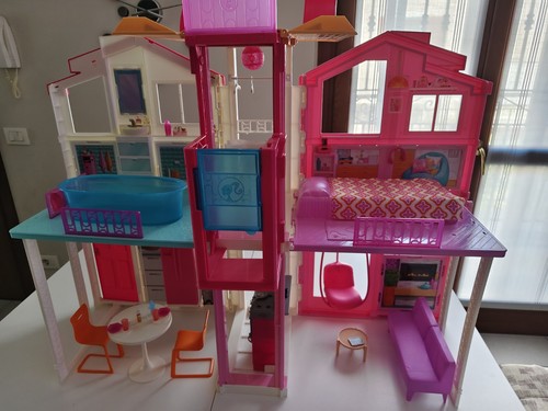 Mattel barbie casa - casa, pieghevole