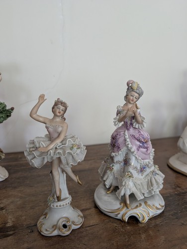 Capodimonte coppia dama e - coppia,
