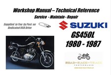 Suzuki GS450L GS450 L Manuale